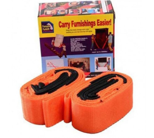 Ремни для переноса мебели Carry Furnishings Easier 2 шт до 200 кг 2.5 м TG-65