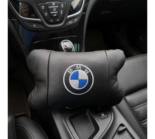 Автоподушка під голову BMW, Сувенірні автомобільні подушки, Авто подушка під шию, Авто подушки в машину JC-65