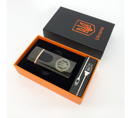 Электронная сенсорная USB зажигалка HL-435, Зажигалка подарок на день рождения, Подарочные зажигалки SG-48