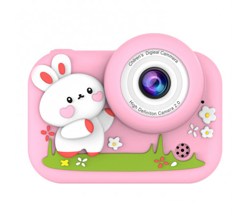 Детский фотоаппарат M03 PINK RABBIT EP-48