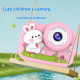 Детский фотоаппарат M03 PINK RABBIT EP-48