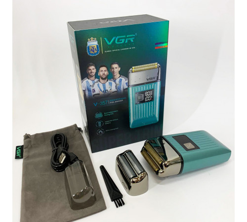 Профессиональная бритва-шейвер VGR V-357, Профессиональная электробритва бритва для бороды MG-69