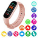 Смарт браслет M5 Smart Bracelet Фітнес трекер Watch Bluetooth. Колір рожевий JM-99 за 385 грн