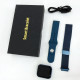 Smart Watch T80S, два браслета, температура тела, давление, оксиметр. Цвет: синий ED-10