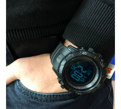 Простые электронные часы наручные мужские SKMEI 1475BK BLACK, Часы Спецназ Специальные для армии VY-23