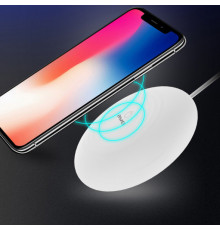 Бездротова зарядка з підсвічуванням 7 кольорів 10W 7 COLOR Awei W7 + WIRELESS CHARGE NZ-44