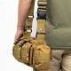 Сумка - підсумок тактична поясна Tactical військова, сумка нагрудна з ременем на плече 5 літрів кордура LU-33