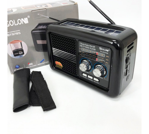 Портативний зв'язок радіо Golon RX-BT978S, Радіоприймач з usb портом для флеш-накопичувача DH-74