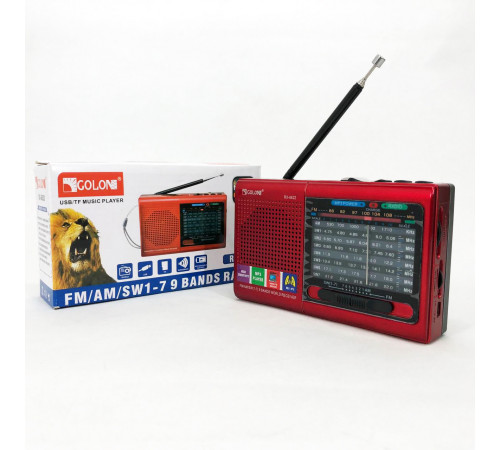 Радиоприемник с хорошим приемом для дачи MP3 USB Golon RX-6622, Фм радиоприемник от сети 220в IL-63