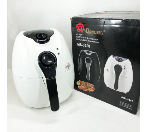 Аэрофритюрница электрическая для дома Domotec, Аэрофритюрница с функцией приготовления разных блюд DA-45