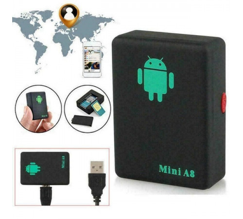 GPS трекер для авто з додатком GPS SIM А8, GPS трекер бездротовий для людей PZ-89
