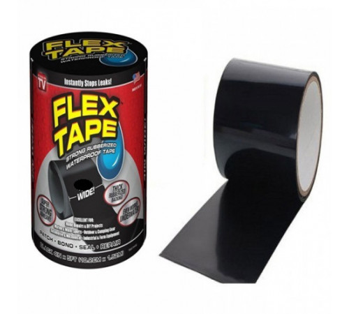 Сверхпрочная лента FLEX TAPE 20см для ремонта и склеивания DZ-99