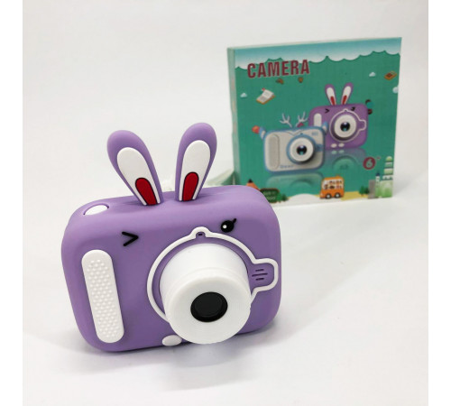 Детский цифровой фотоаппарат X900 Rabbit. Цвет: фиолетовый UO-31