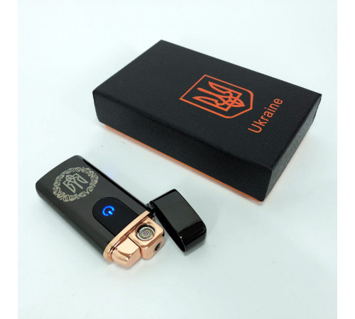 Электронная сенсорная USB зажигалка HL-435, Зажигалка подарок на день рождения, Подарочные зажигалки SG-48