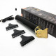 Професійна машинка для гоління голови RAF, Сімейна машинка для стрижки волосся, Тример бездротовий ZJ-53