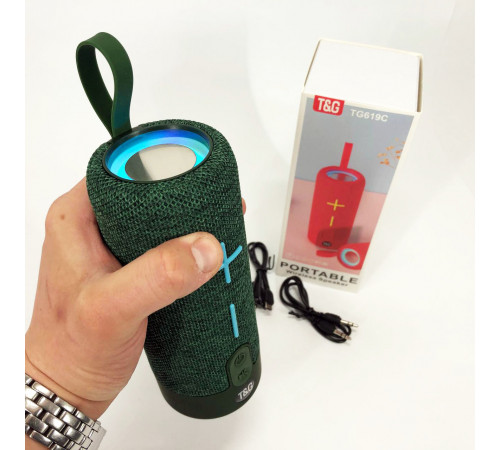 Bluetooth колонки з об'ємним звучанням TG619C, Переносна колонка для вечірки, Bluetooth музична колонка ZX-65