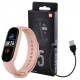 Смарт браслет M5 Smart Bracelet Фітнес трекер Watch Bluetooth. Колір рожевий JM-99 за 385 грн