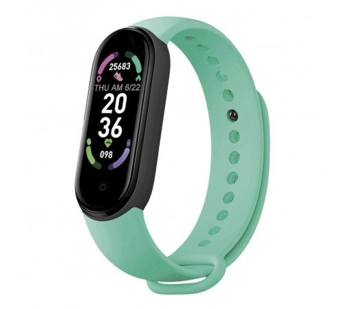 Фитнес браслет FitPro Smart Band M6 (смарт часы, пульсоксиметр, пульс). Цвет: зеленый PO-70