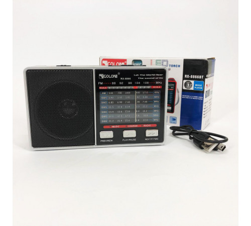 Радио fm с встроенным usb-плеером, Радио с мр3 проигрывателем, Радиоприемник удобный, Радиоприемники фм JY-98