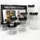 Набор сосудов для специй FOOD Storage Container Set, Баночка для трав и специй Этажерка OK-69