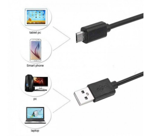 Камера ендоскоп для авто 2, Usb камера ендоскоп, Ендоскоп для смартфона Цифровий LG-53