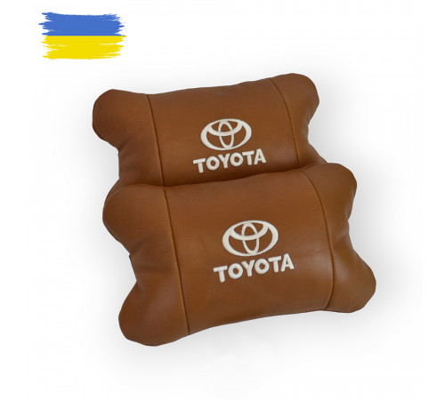 Удерживающая подушка для шеи в автомобиле Toyota, Автомобильная подушка для шеи с лого KZ-60
