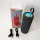 Колонка с подсветкой и зарядкой TG619C, Беспроводная колонка Bluetooth с радио акамуляторна KP-28