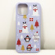 Чохол Apple Iphone 12 Pro Max. Різдво. Колір: фіолетовий RV-65 за 103 грн