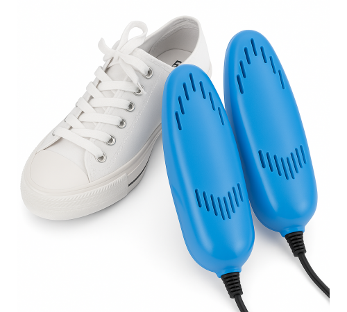 Електрична сушарка для взуття SHOES DRYER, 220V / Електросушарка для сушіння взуття. Колір блакитний YE-53