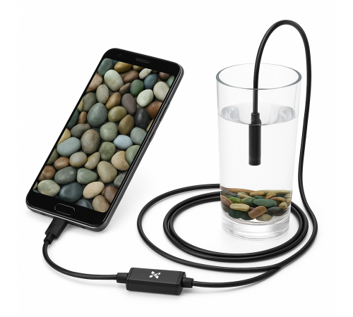 Камера ендоскоп для авто 2, Usb камера ендоскоп, Ендоскоп для смартфона Цифровий LG-53
