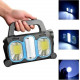 Кемпинговая лампа фонарь HB-6168-LED+2COB, Лампа кемпинговая аккумуляторная Фонарь кемпинговый FB-29