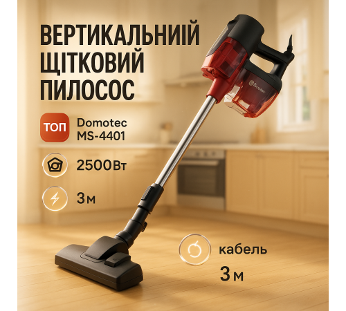 Вертикальний потужний пилосос без мішка, Ручний вертикальний пилосос без мішка FU-57