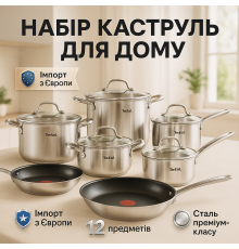 Набор практичных кастрюль, Набор кастрюль хорошего качевства, Кастрюли из нержавейки CB-85