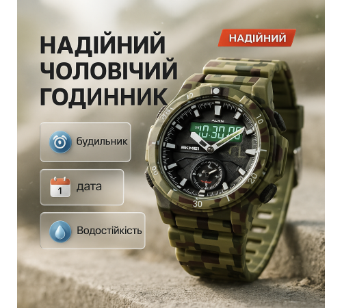 Мужские спортивные часы с гарантией SKMEI, Хорошие наручные часы мужские спортивные спорт NT-92