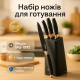 Набор ножиков для кухни, Ножи кухонные профессиональные, Качественный набор ножей с подставкой JU-92