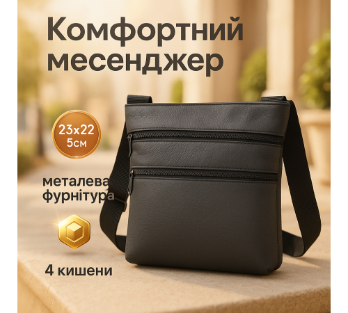 Мужская сумка слинг сумка через плечо, месенджер слинг Мессенджер повседневный WZ-15