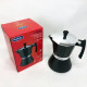 Кофеварка для плити Magio MG-1005 300 мл, Маленькая кофеварка на 3 чашки гейзерная для офиса NL-75