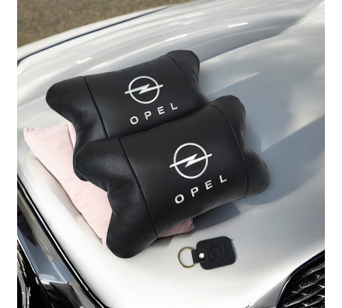 Комфортная подушка для автомобиля Opel Опель, Практичная автомобильная подушка на подголовник DB-50