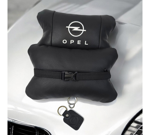 Комфортная подушка для автомобиля Opel Опель, Практичная автомобильная подушка на подголовник DB-50