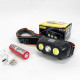 Очень мощный налобный фонарь KX-215-LED-2COB, Налобный фонарик bailong фонарь с линзой GV-21