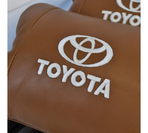 Удерживающая подушка для шеи в автомобиле Toyota, Автомобильная подушка для шеи с лого KZ-60