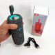 Колонка с подсветкой и зарядкой TG619C, Беспроводная колонка Bluetooth с радио акамуляторна KP-28