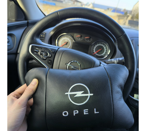 Комфортная подушка для автомобиля Opel Опель, Практичная автомобильная подушка на подголовник DB-50