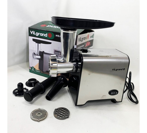 Мясорубки для ресторанов VILGRAND V1212MG 1200 Вт, Мясорубка 2000 вт, Мясорубка металлическая WB-52
