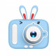 Детский цифровой фотоаппарат X900 Rabbit. Цвет: голубой AZ-42