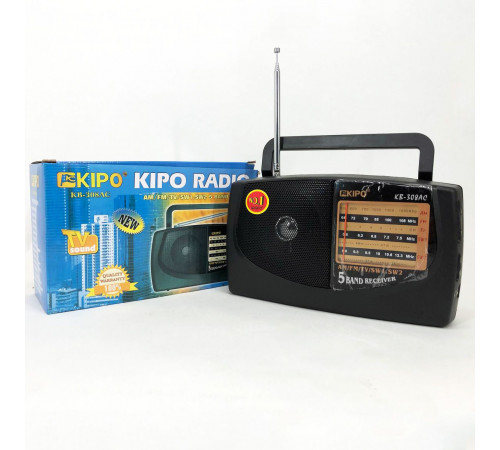 Радіоприймач від мережі 220 аналоговий, Радіоприймач am fm, 220v Ретро кухонне радіо FR-58