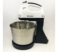 Миксер с чашей и блендером Satori, Миксер для теста, ручной 7 скоростей Миксеры с чашей FP-92