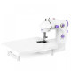 Мини швейная машинка 4 в 1 с педалью и адаптером Mini Sewing Machine FHSM 202 с доской RA-13