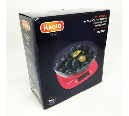 Кухонные весы для пищевых продуктов MAGIO MG-290, Электронные кухонные весы настольные EP-34