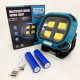 Фонарь кемпинг W894-1-4COB(White+Yellow)+5SMD(Red) Power bank NL-30